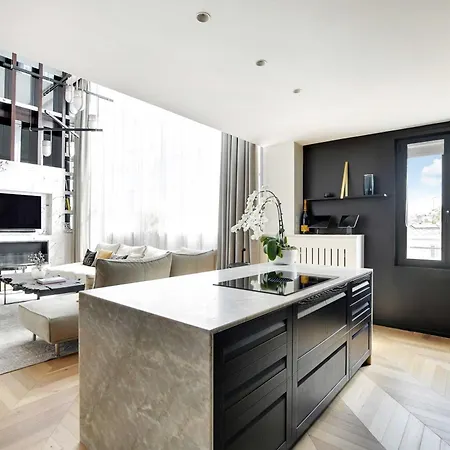 Exceptional With Ac - 2bd-4p - Parc Monceau Apartament